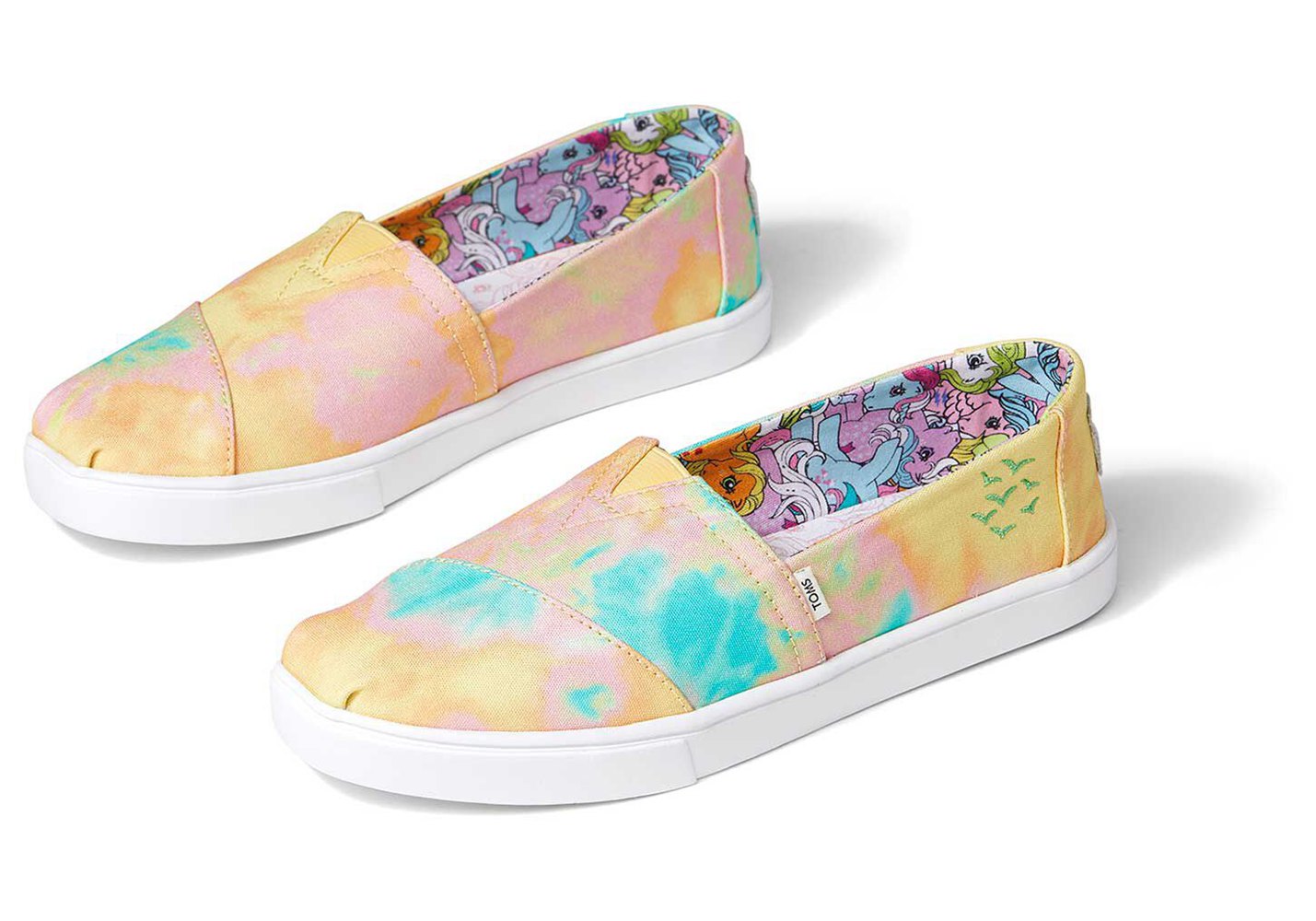 Toms Espadryle Damskie Kolorowe - Alpargata Cupsole My Little Pony - 45WAOXJDL